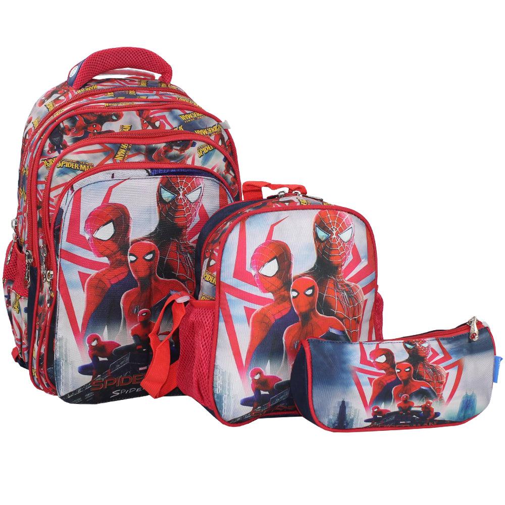 School Set 15-Inch (Spider-Man) - Ourkids - Golden Bag