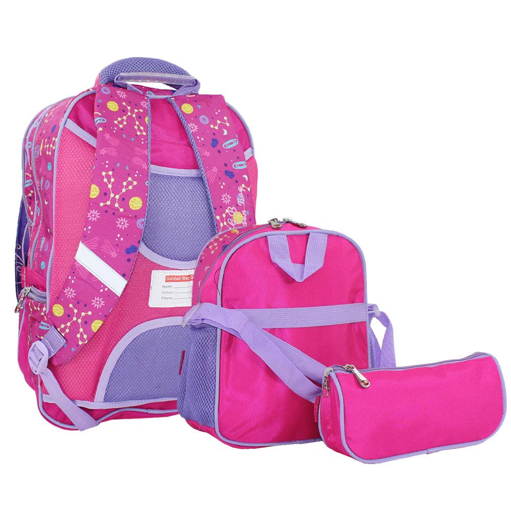 School Set 18-Inch (Polly) - Ourkids - Golden Bag