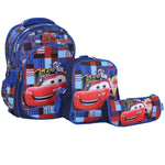 School Set 3D 17-Inch (Cars) - Ourkids - Golden Bag