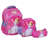 School Set 3D 17-Inch (Sofia) - Ourkids - Golden Bag