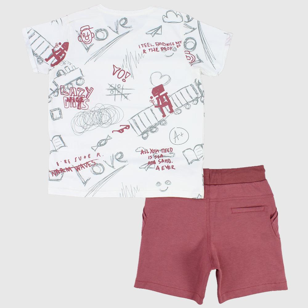 Sea & Sand 2-Piece Outfit Set - Ourkids - Sharo