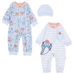 Sea World Footless Onesie (Pack Of 2) - Ourkids - Lumex