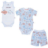 Sea World Onesie (Pack Of 2) & Shorts - Ourkids - Lumex