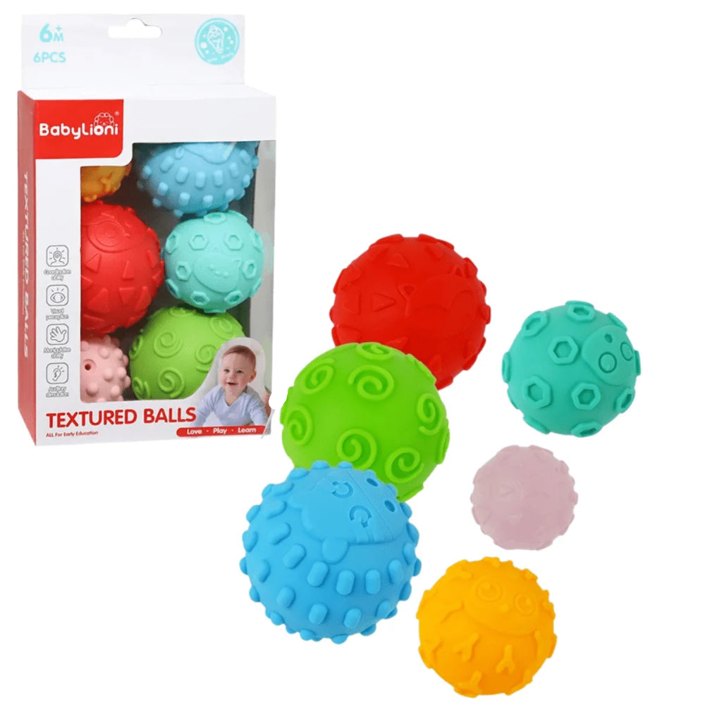 BabyLioni Textured Balls 6-in-1