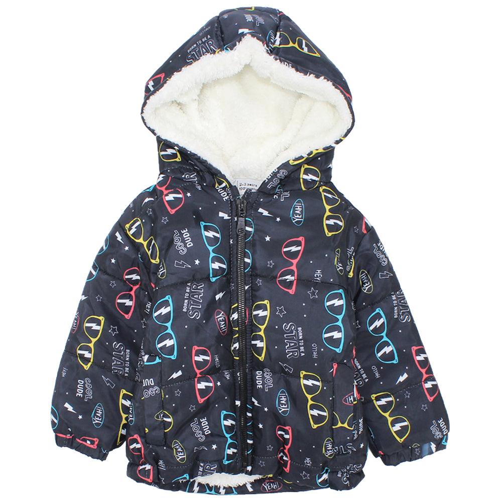 Shades Long-Sleeved Waterproof Hooded Jacket - Ourkids - Ourkids