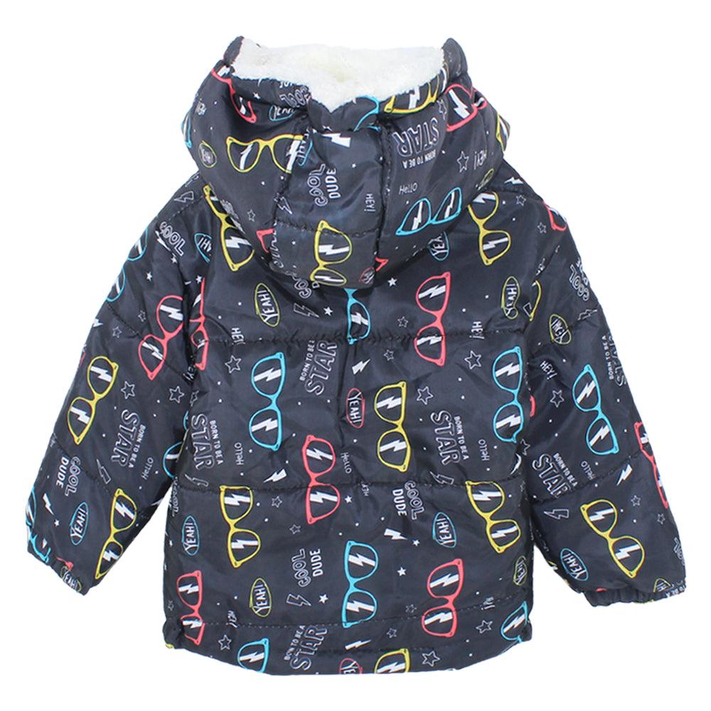 Shades Long-Sleeved Waterproof Hooded Jacket - Ourkids - Ourkids