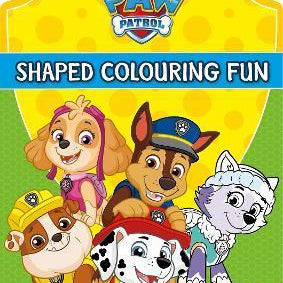 Shaped Coloring Fun: Paw Patrol - Ourkids - OKO