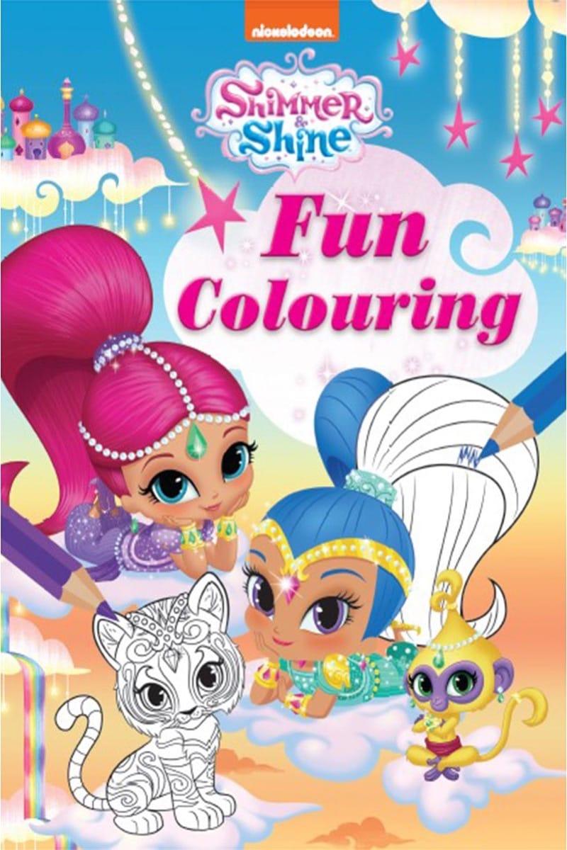 Shimmer & Shine Fun Coloring Book - Ourkids - OKO