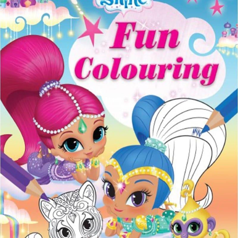 Shimmer & Shine Fun Coloring Book - Ourkids - OKO