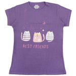 Short-Sleeved Best Friends Kittens Pajama - Ourkids - Rosso