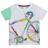 Short-Sleeved Bicycle T-Shirt - Ourkids - Quokka