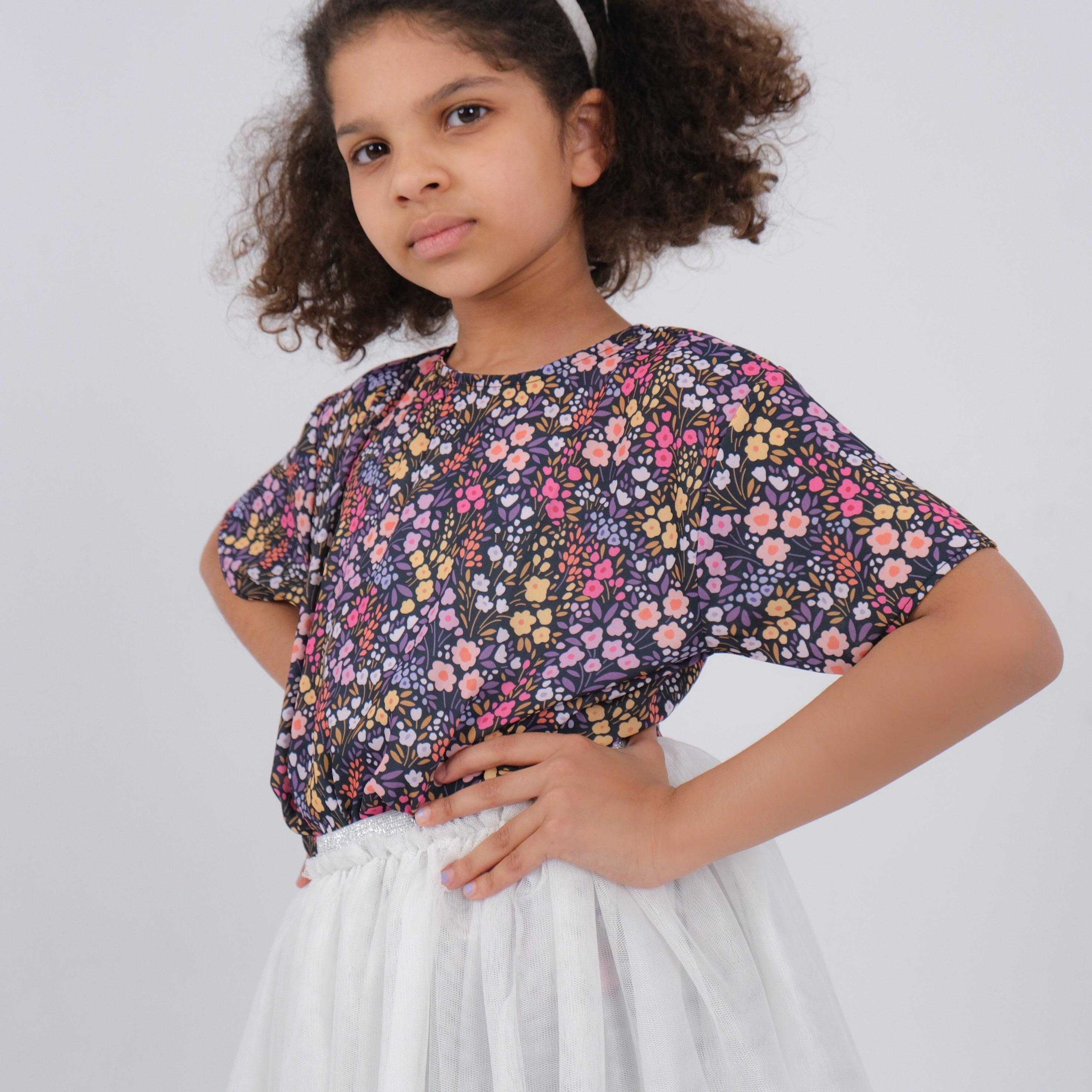 Short-Sleeved Blouse - Ourkids - Playmore