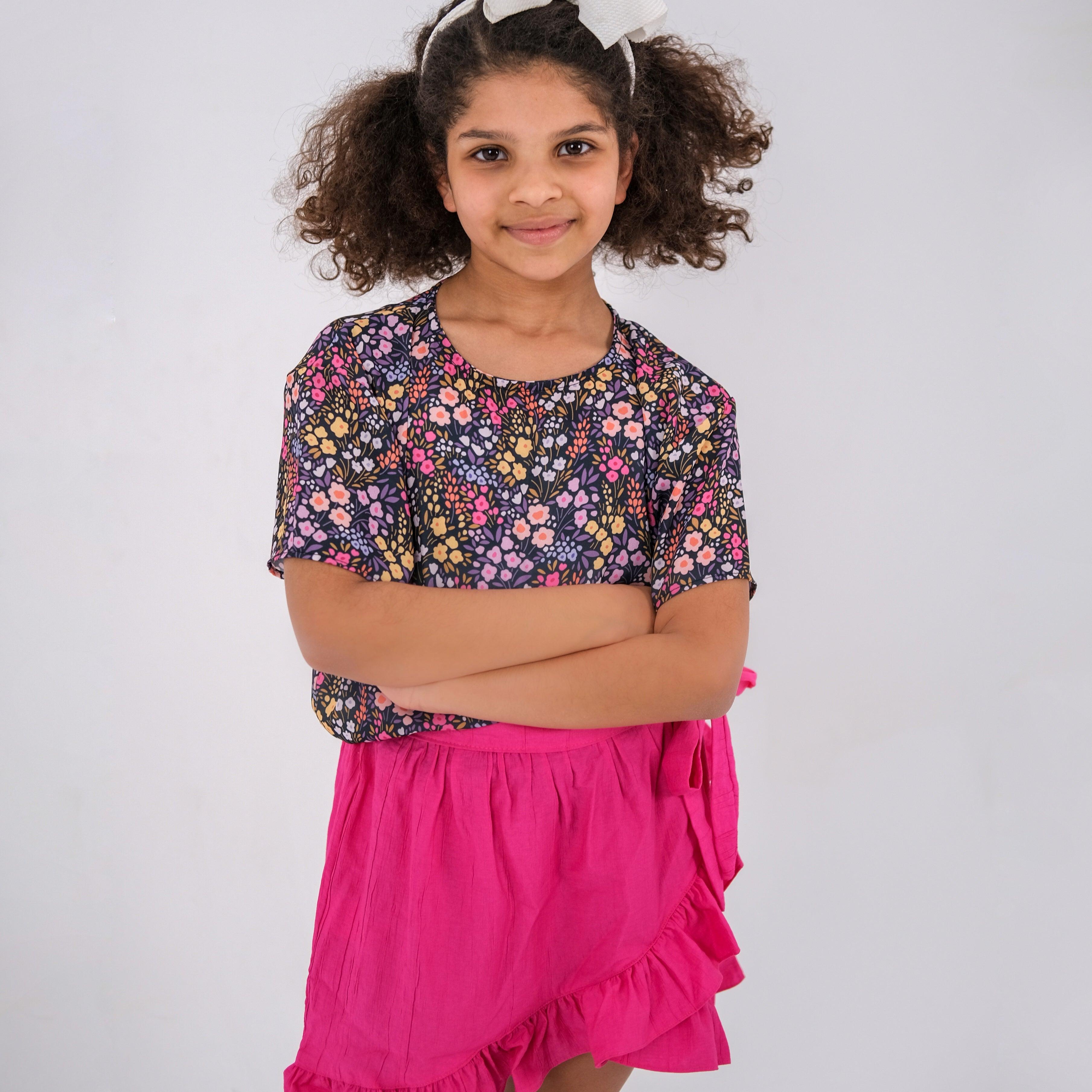 Short-Sleeved Blouse - Ourkids - Playmore