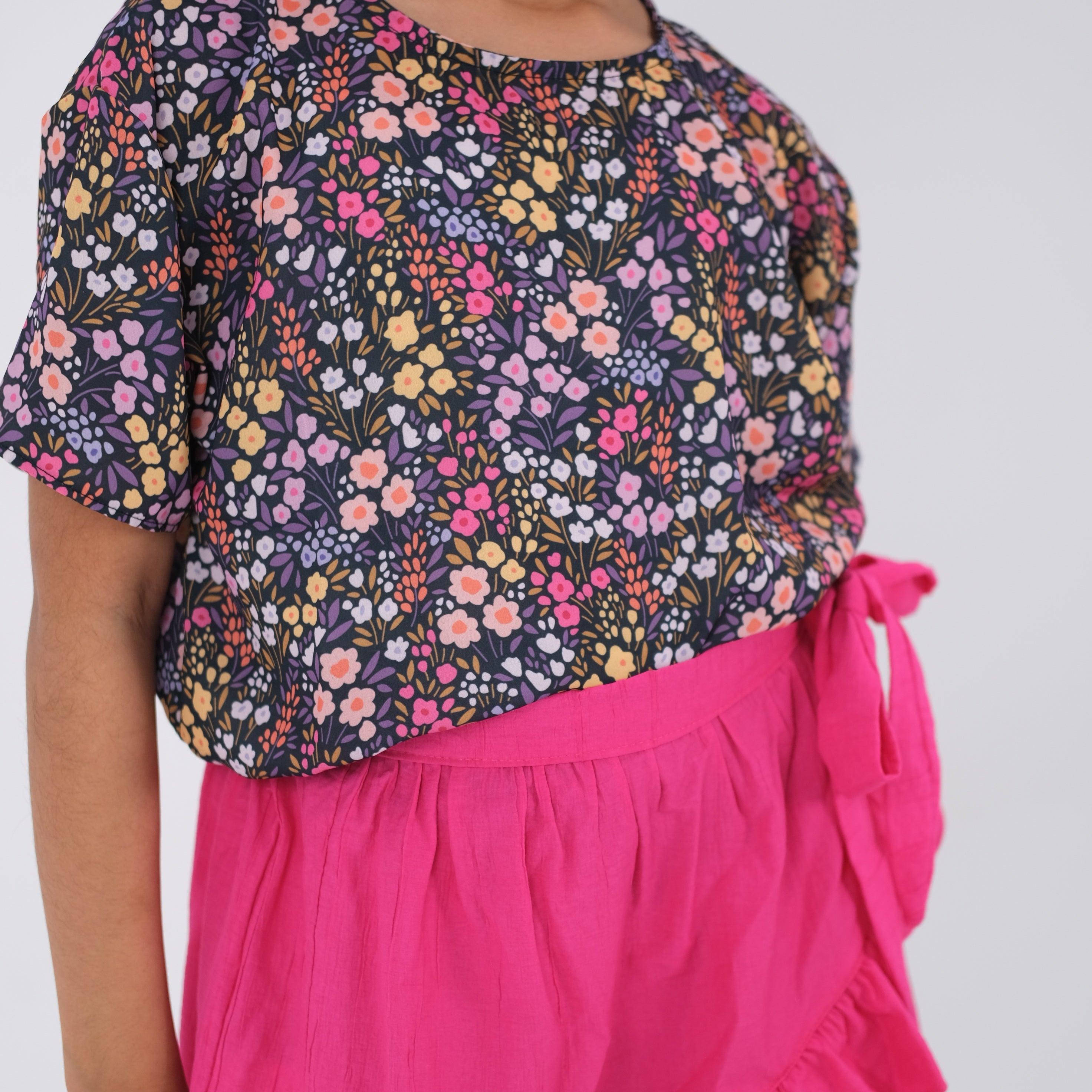 Short-Sleeved Blouse - Ourkids - Playmore