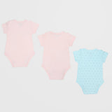 Short-Sleeved Bodysuits (Pack Of 3) - Ourkids - Pompelo