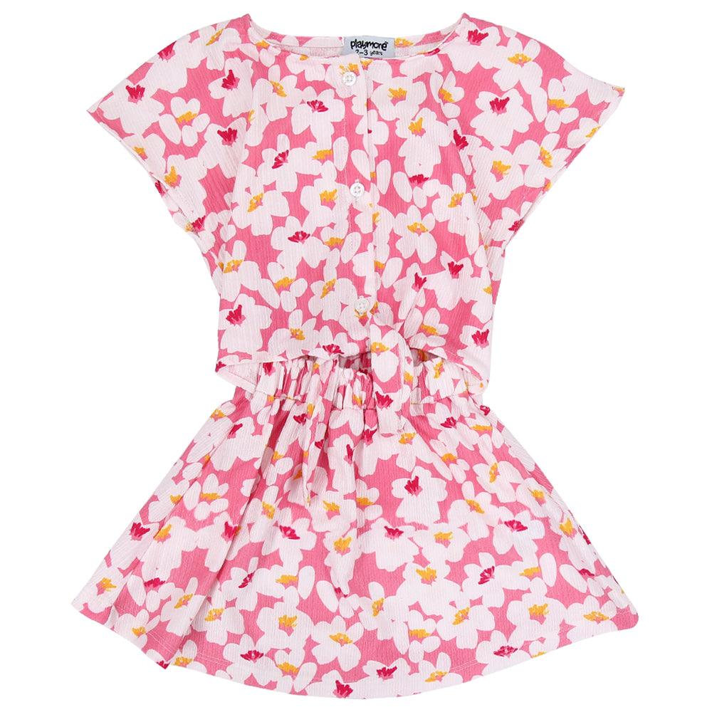 Short-Sleeved Dress - Ourkids - Playmore