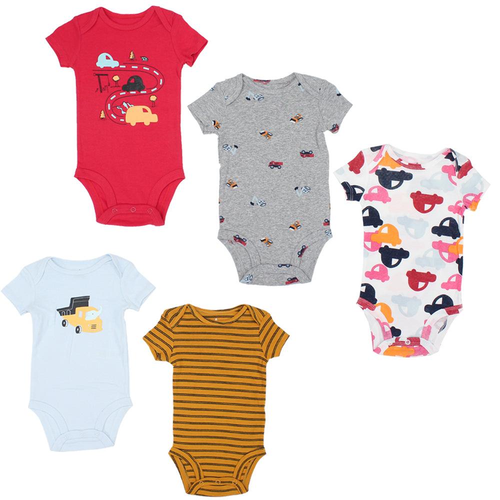 Short-Sleeved Onesie (Pack Of 5) - Ourkids - Carter's