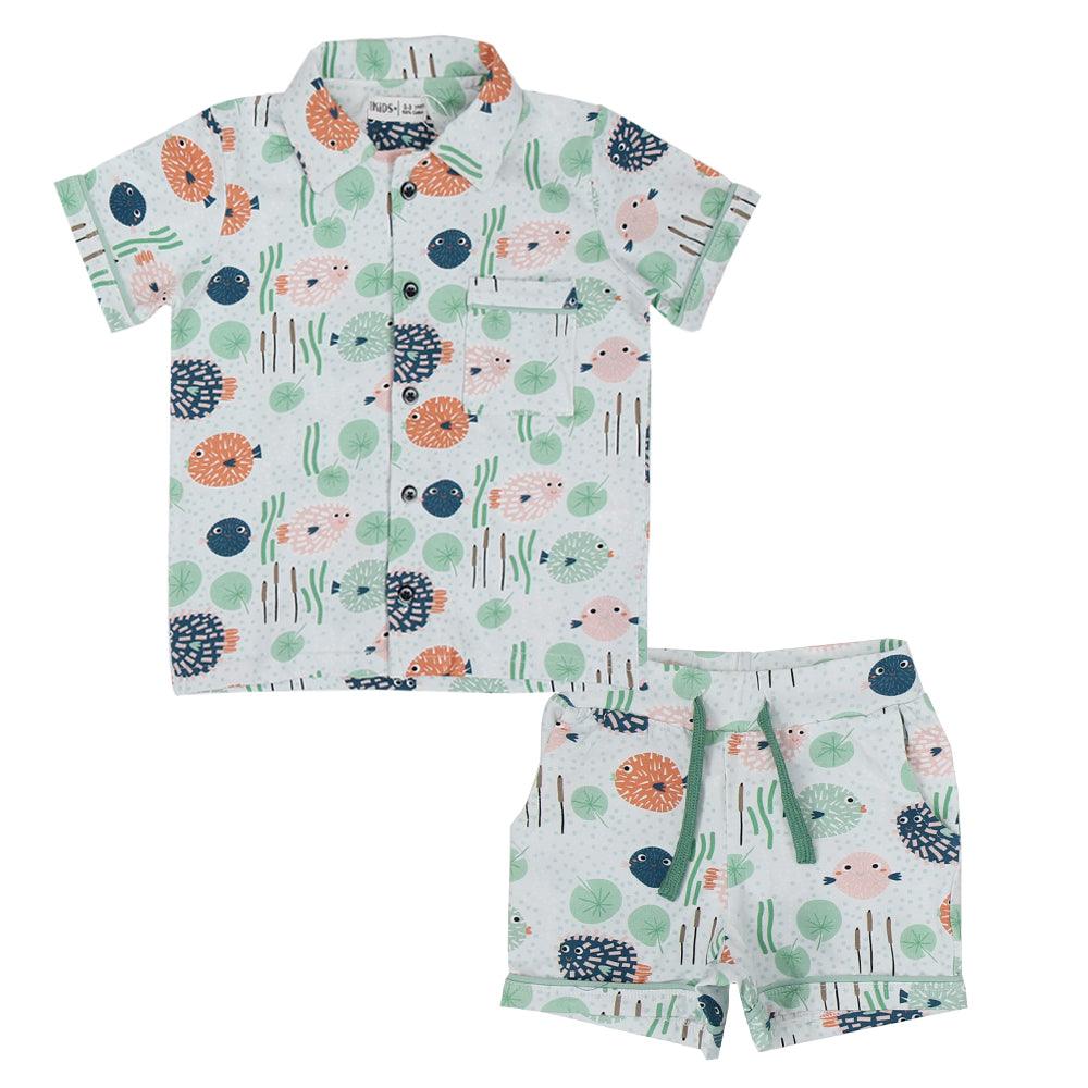 Short-Sleeved Pajama - Ourkids - Ourkids