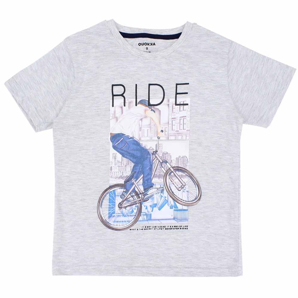 Short-Sleeved Riding T-Shirt - Ourkids - Quokka