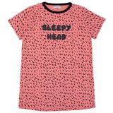 Short-Sleeved Sleepy Head Nightshirt - Ourkids - Ourkids