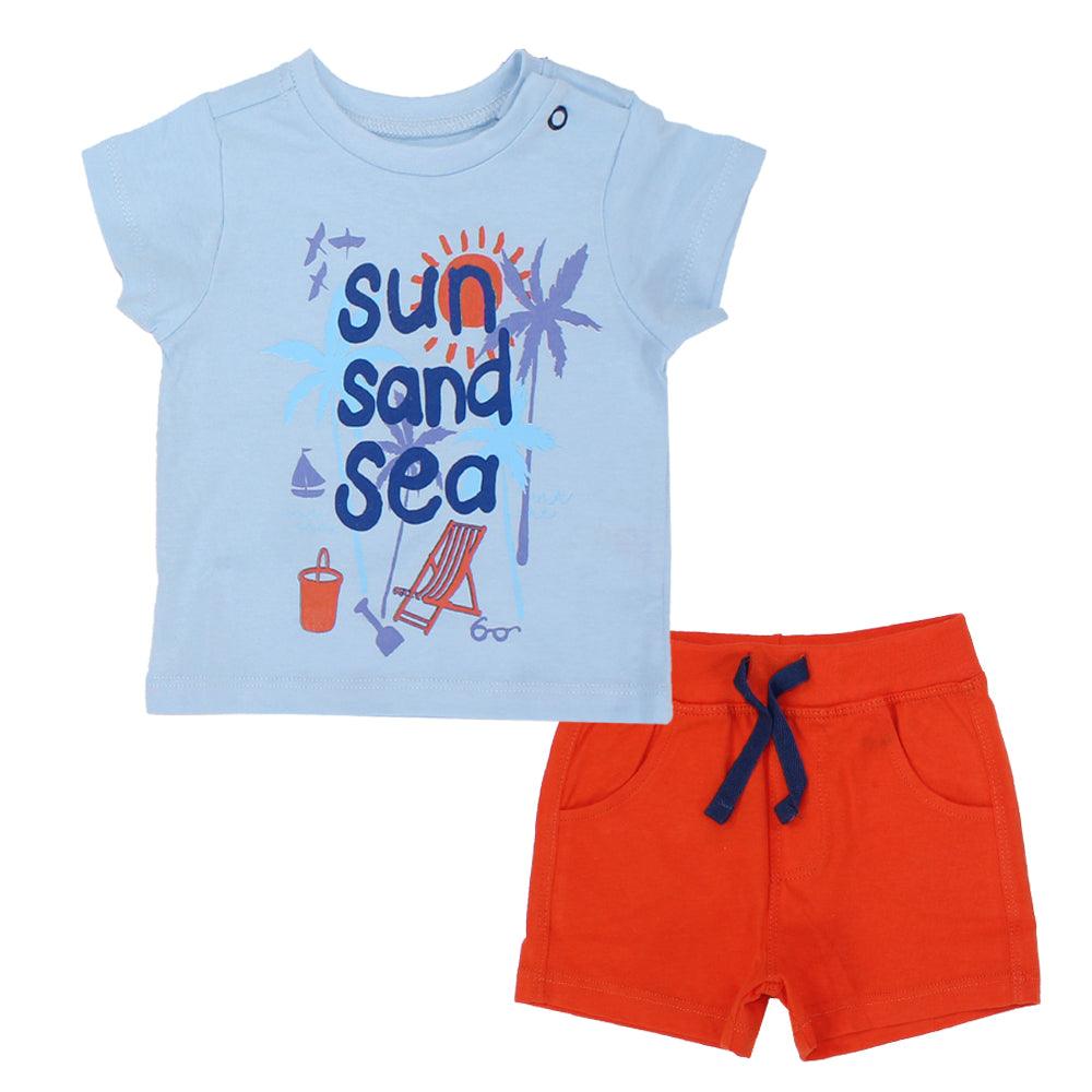 Short-Sleeved Sun N' Sea Pajama - Ourkids - Al Sayad