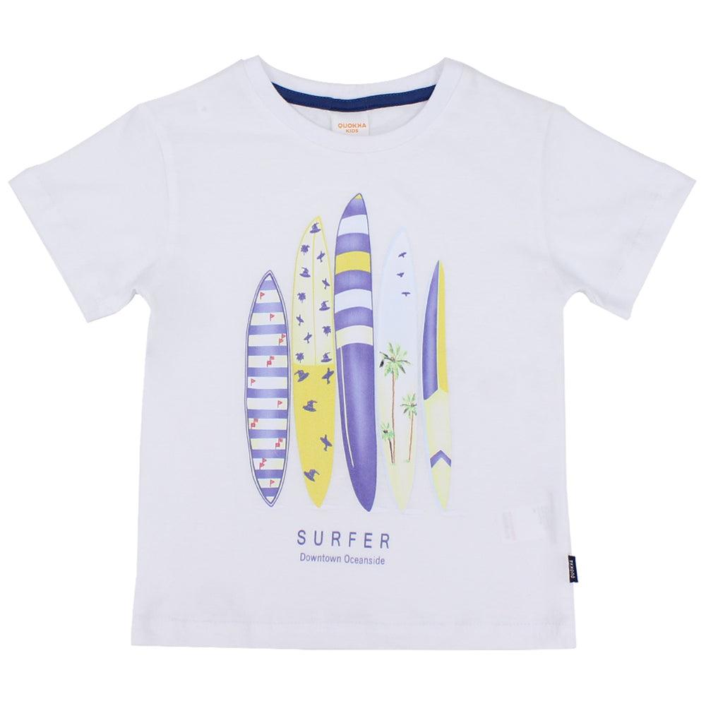 Short-Sleeved Surfer T-Shirt - Ourkids - Quokka