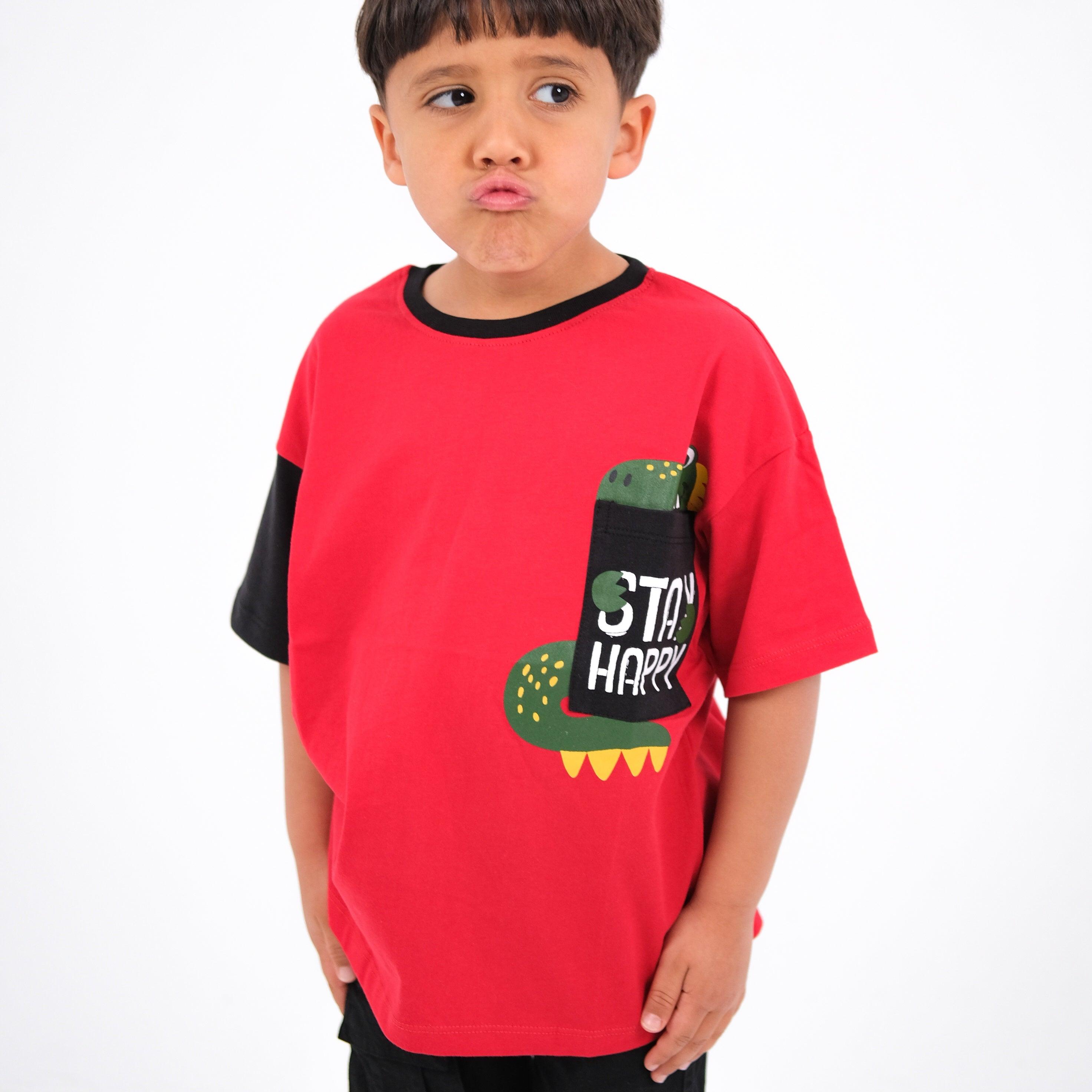 Short-Sleeved T-Shirt - Ourkids - Playmore