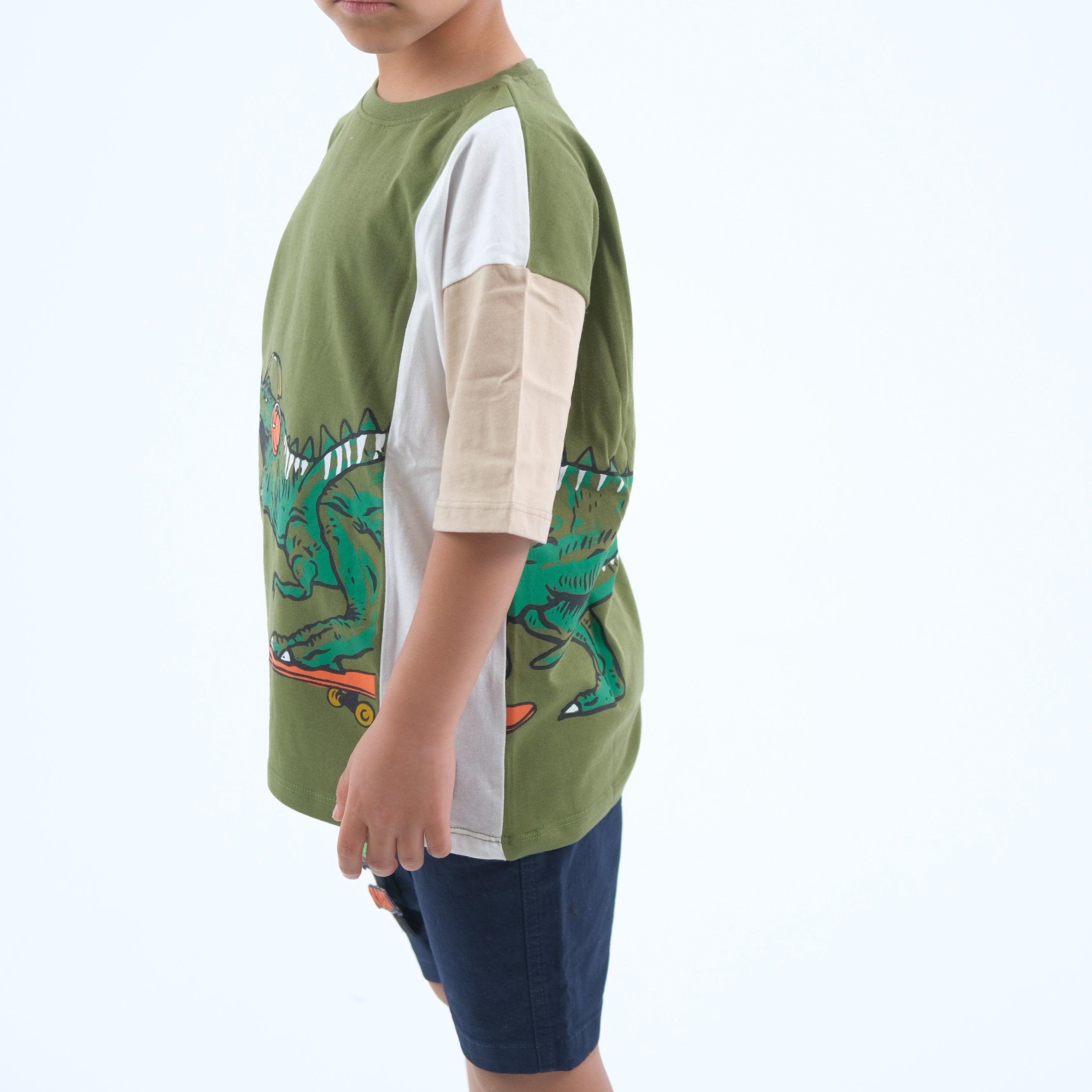 Short-Sleeved T-Shirt - Ourkids - Playmore