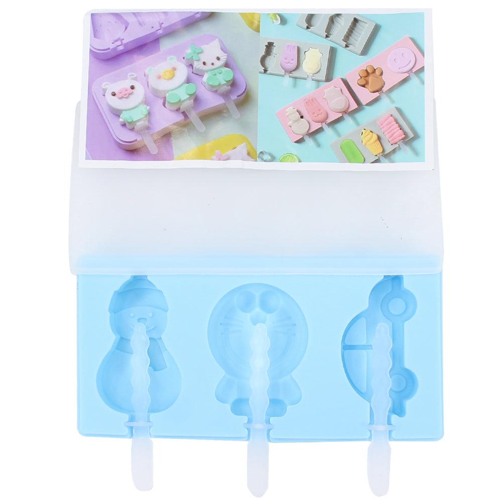 Silicone Ice Cream Mold Juice Popsicle Maker - Ourkids - Marcada