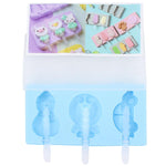 Silicone Ice Cream Mold Juice Popsicle Maker - Ourkids - Marcada