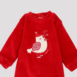 Singing Bird Long-Sleeved Baby Footie - Ourkids - Pompelo