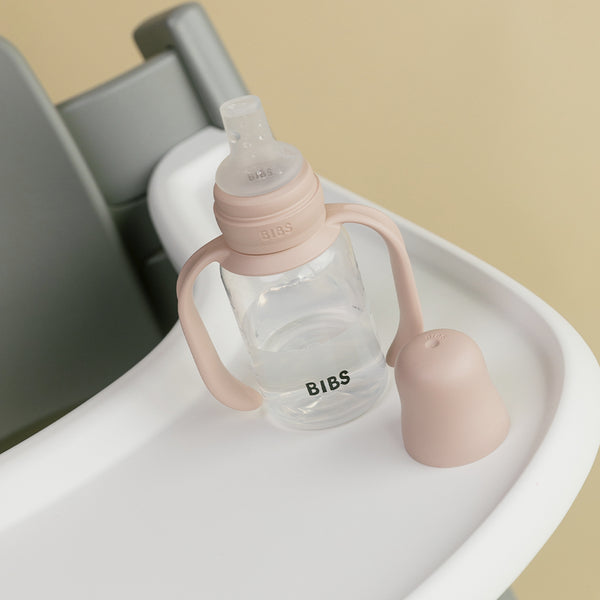 BIBS Silicone Spout Baby Sippy Bottle Pack of 1 – 150 ml Blush