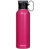 Sistema 600ml Double Wall Stainless Steel Hydration Bottle - Ourkids - Sistema