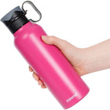 Sistema 600ml Double Wall Stainless Steel Hydration Bottle - Ourkids - Sistema