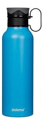 Sistema 600ml Double Wall Stainless Steel Hydration Bottle - Ourkids - Sistema