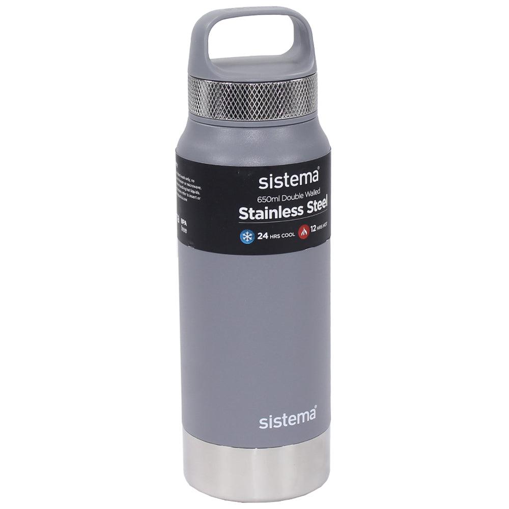 Sistema 650 ml Stainless Steel Bottle - Ourkids - Sistema