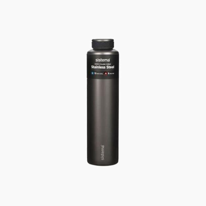 SISTEMA HYDRATION BOTTLE STAINLESS STEEL 600ML - Ourkids - Sistema