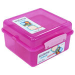 Sistema Lunch Boxes 2L Bento Cube Max With Yoghurt Container - Ourkids - Sistema