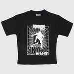 Skateboarding Short-Sleeved T-shirt - Ourkids - Pompelo