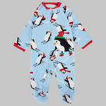 Skiing Penguins Long-Sleeved Baby Footie - Ourkids - Carter's