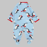 Skiing Penguins Long-Sleeved Baby Footie - Ourkids - Carter's