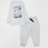 Skilled Drivers Long-Sleeved Fleeced Pajama - Ourkids - Ourkids