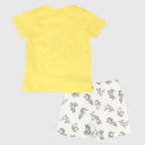 Sleepy Bunny Short-Sleeved Pajama - Ourkids - Morenella