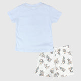 Sleepy Bunny Short-Sleeved Pajama - Ourkids - Morenella