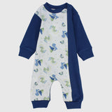 Sleepy Dino Long-Sleeved Footless Onesie - Ourkids - Berceau