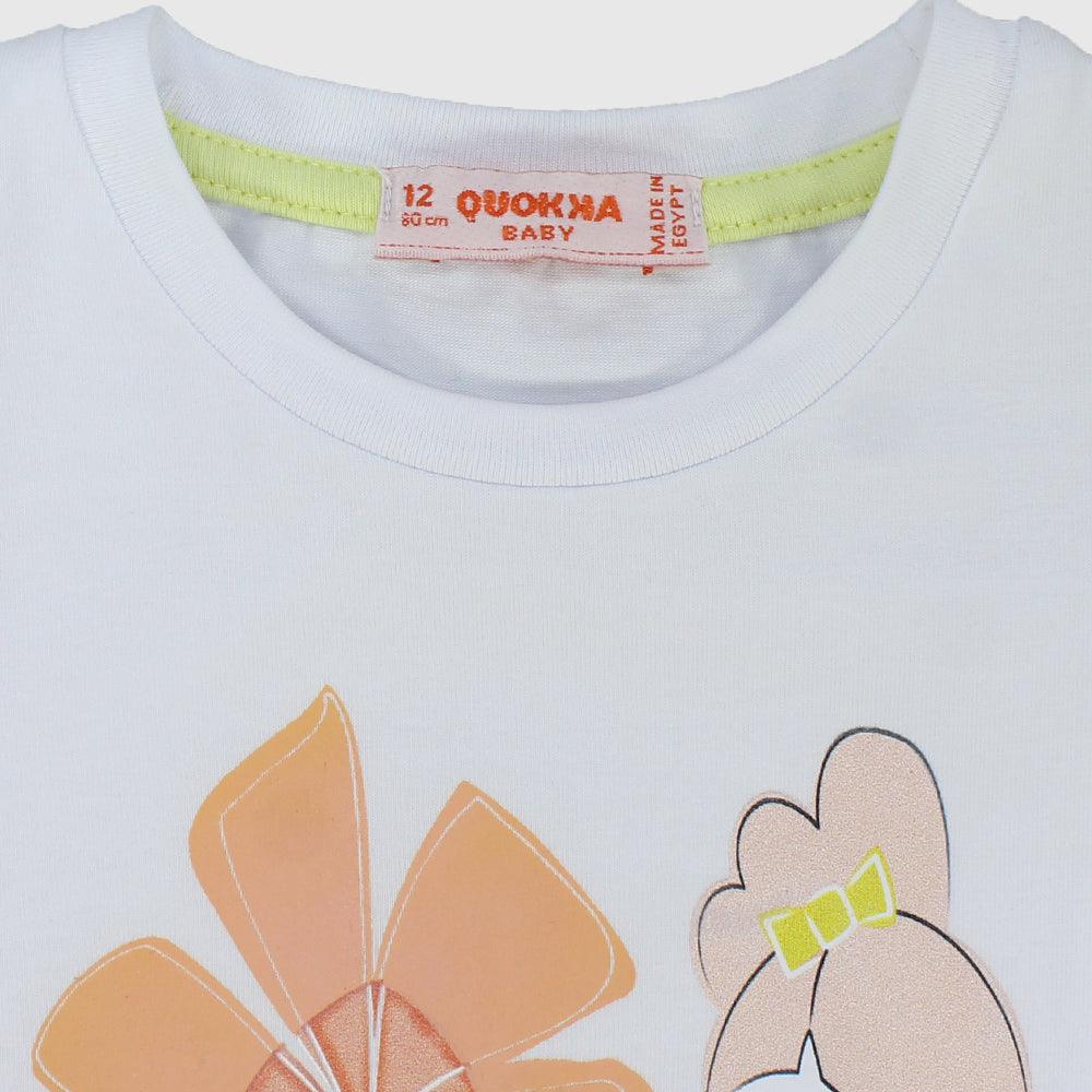 Sleepy Girl Short-Sleeved T-Shirt - Ourkids - Quokka