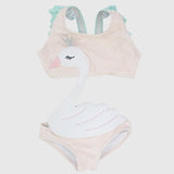 Sleepy Swan Swim Suit - Ourkids - Mini Me