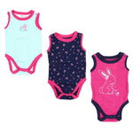 Sleeveless Bodysuit Pack Of 3 - Ourkids - Al Sayad