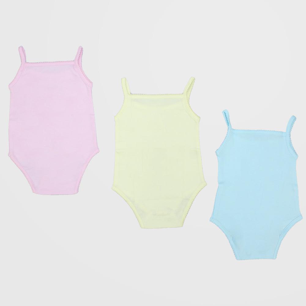 Sleeveless Bodysuit (Pack Of 3) - Ourkids - Pompelo