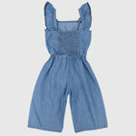 Sleeveless Jean Jumpsuit - Ourkids - Pompelo